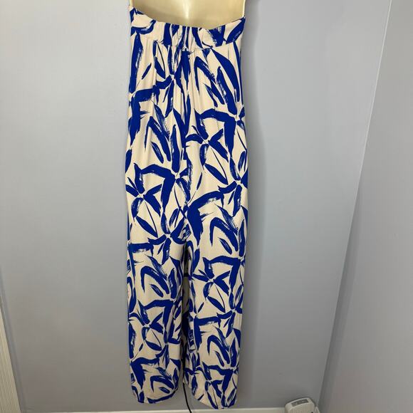 Corey Lynn Calter Strapless Jumpsuit Wide Leg Resort Coastal Vacation Women's XS - Picture 6 of 16